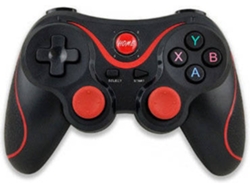 Controlador de juego T3/X3 para Ps3 Joystick inalámbrico Bluetooth 3,0 Android Gamepad Control remoto para juegos para Pc teléfono tableta 10 negro YIZHOOD