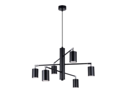 Candelabros Lemmi de acero negro 125x77x77cm SOLLUX LIGHTING
