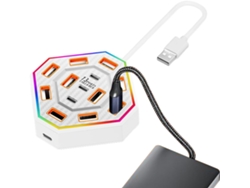 Estación de carga para ordenador - Adaptador USB de 13 puertos SFUSHOS