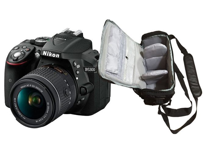 Kit Cámara Réflex NIKON D5300 AF-P 18-55 VR