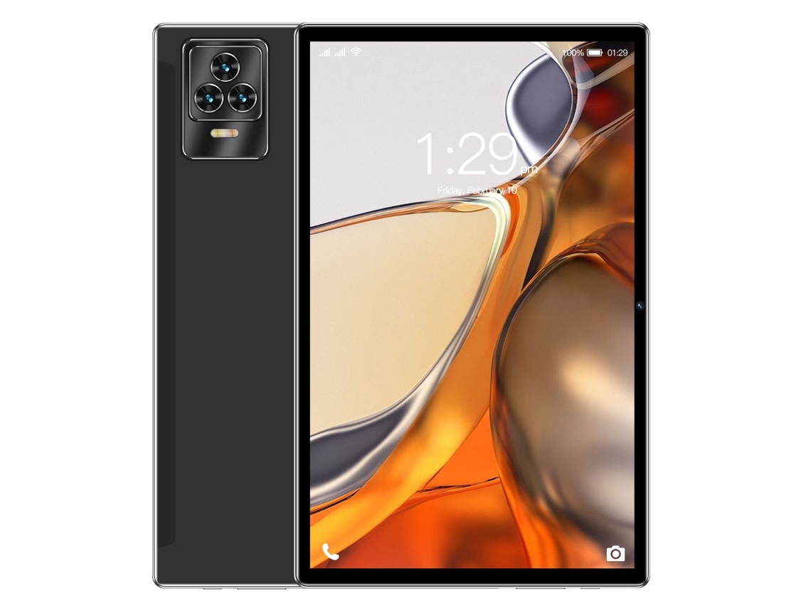Tablet PRITOM K60 + Teclado Bluetooth + Funda de Cuero + Auriculares + Stylus Pen (10'' - 32 GB - 2 GB RAM - Wi-Fi+4G - Oro)