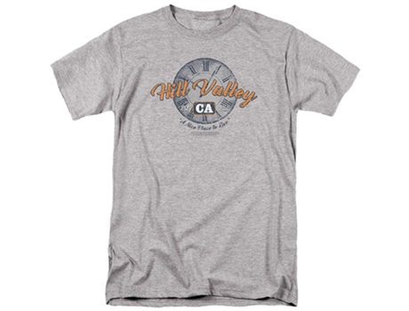 Camiseta ROCKINSTONE Hill Valley A Nice Place To Live Back To The Future (M)