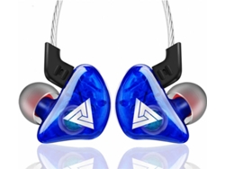 CUICH CK5 Auriculares con Cable (In Ear - MicroAuriculares - Cancelación de Ruido - Azul)