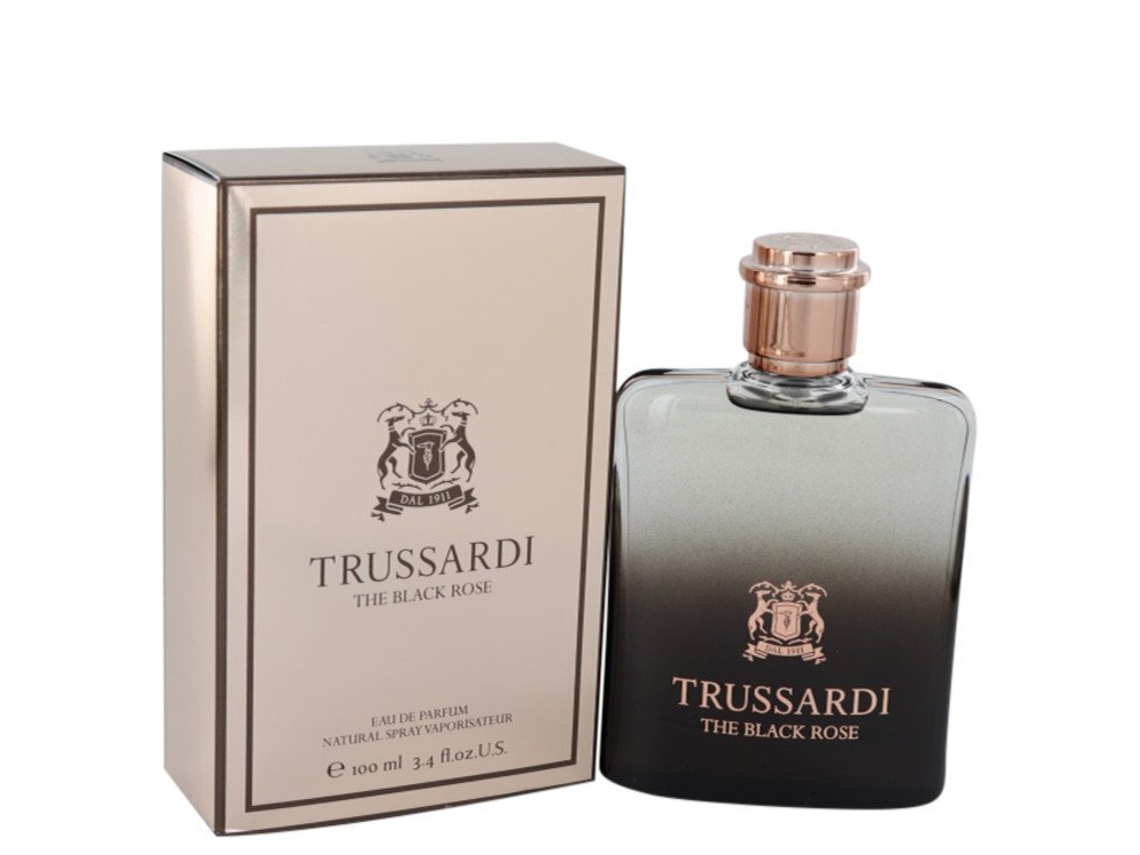 Eau De Parfum The Black Rose by Trussardi Spray (Unisex) 3.3 oz (98 ml)