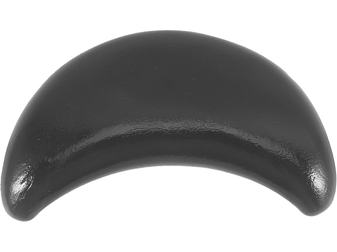 Almofada Reutilizável Para Shampoo, Pequena, Em Silicone Cinza Escuro, Com Suporte Para O Pescoço, Para Cabeleireiros,