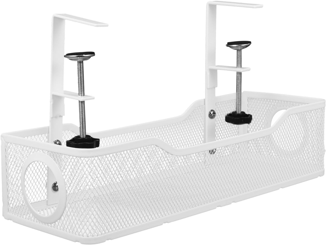 Soporte Para Organizador De Canaletas Para Cables Debajo Del Escritorio