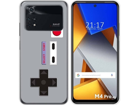 Carcasa para Xiaomi Poco M4 Pro 4G TUMUNDOSMARTPHONE Dibujos Consola Multicolor