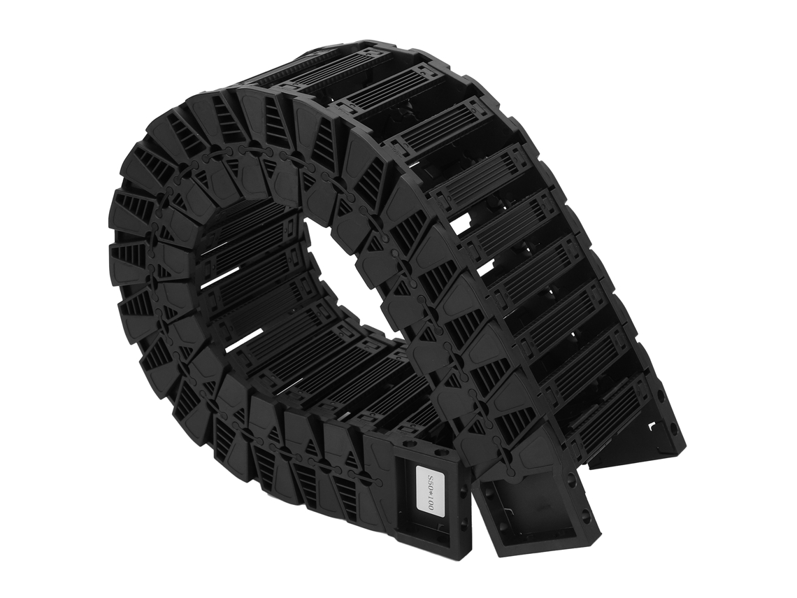 Cadena De Arrastre De Cable Silenciosa Serie Puente Nylon S50x38 1 Metro Removible