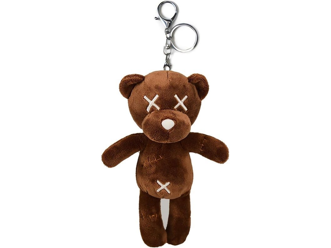 Llavero De Peluche Con Forma De Oso Adorable, Colgante Para Mochila O Juguete De Peluche, 2 Unidades.