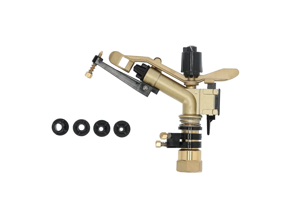Aspersor Rotativo De Impacto Dn25 Con Ángulo Ajustable Para Riego De Jardines Y Cultivos.
