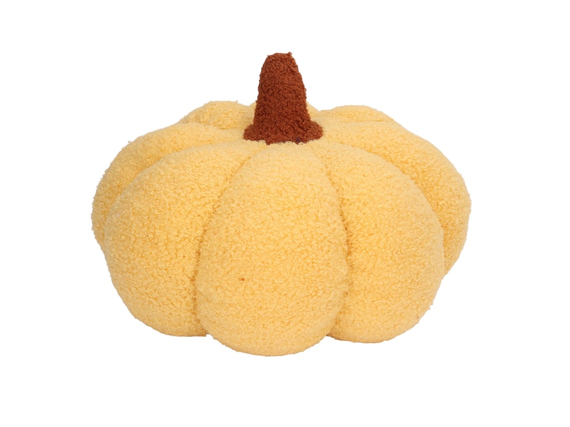 2026-muñecos De Peluche De Calabaza Suave Y Fluffy Simulación Cálido Adorable Almohada De Tiro Para Halloween Navidad Decoración Hogar Amarillo
