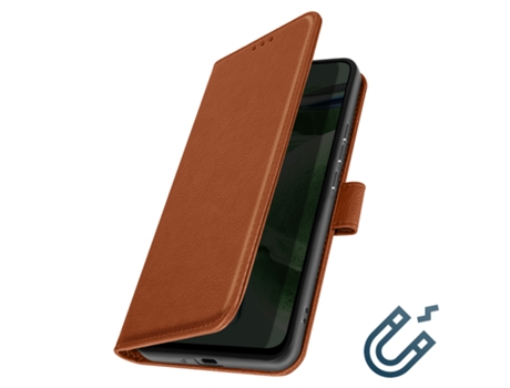 Funda Folio para Xiaomi Mi Note 10, Mi Note 10 Note 10 Pro, Mi Note 10 Pro AVIZAR Piel Marrón
