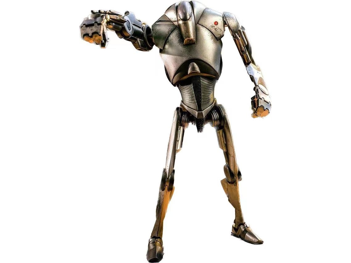 Hot Toys STAR WARS Episodio 2 Super Battle Droid Figura Escala 1:6
