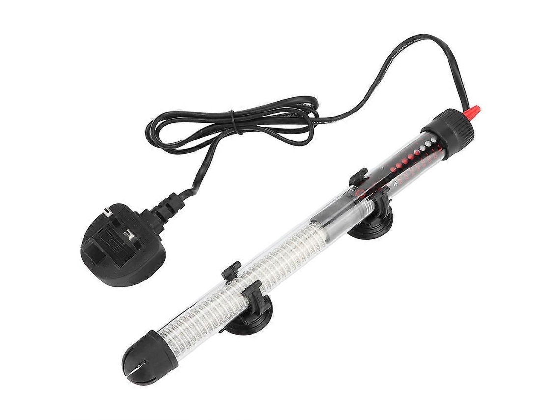 Calentador de agua sumergible automático con temperatura constante, 200 W, para acuarios de cristal. GOKOCO