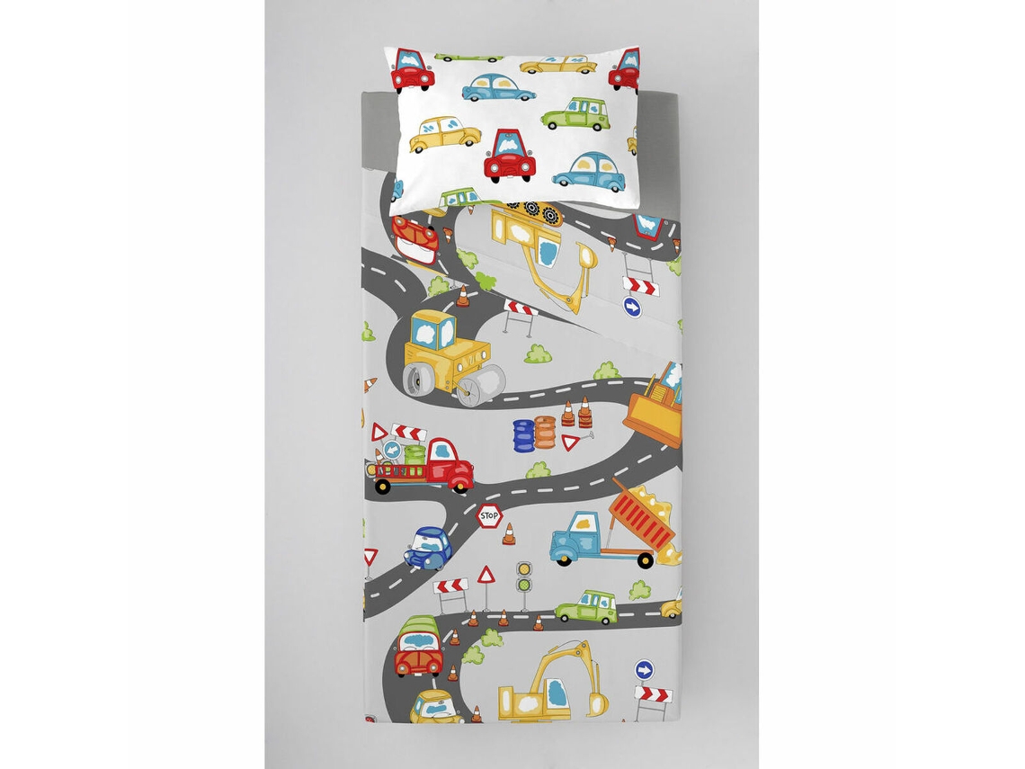 Sábana Encimera COOL KIDS (44.00 x 3.00 x 32.00 cm - Algodón - Multicolor)