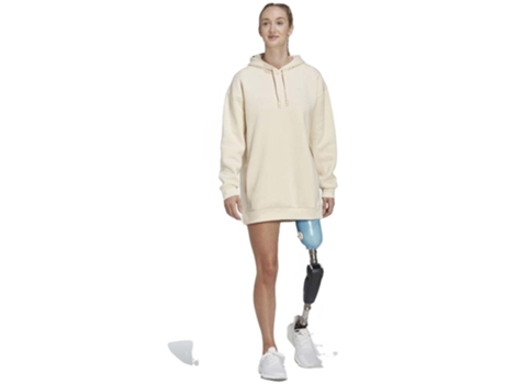 Sudadera de Mujer ADIDAS Capucha All Szn Beige (XS)