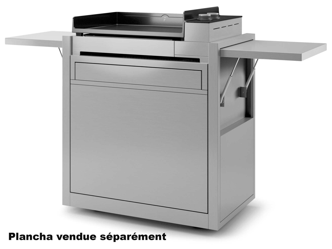 Escalera Plancha FORGE ADOUR Acero Inoxidable Chpif60