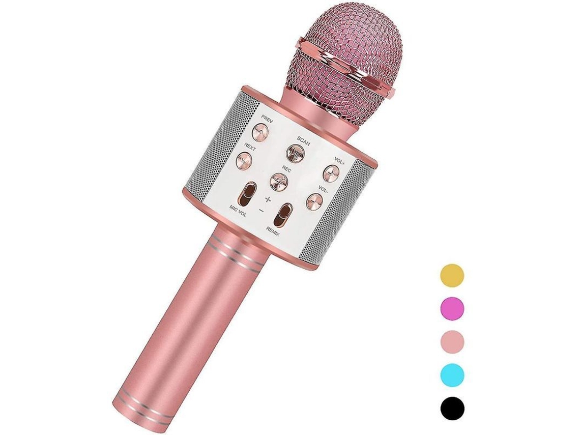 Regalo De Cumpleaños Para Niñas Y Niños De 6 A 15 Años, Micrófono De Karaoke Inalámbrico Bluetooth, Juguete Para Adolescentes.