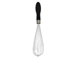 Batidor de huevos manual de 12 pulgadas en silicona, nailon y acero inoxidable para cocina Kofihety