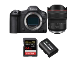 Canon Eos R5 Mark Ii + Rf 10-20mm F/4 L Is Stm + 1 Sandisk 64gb Uhs-ii 300mb/s + 1 Canon Lp-e6p + Ebook “20 Consejos Para Fotos Que Impactan”