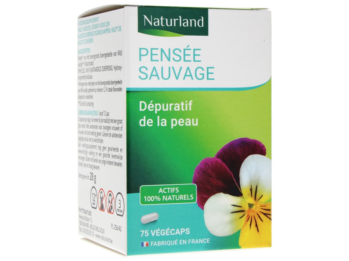 Pensamiento Salvaje 75 Cápsulas Vegetales NATURLAND