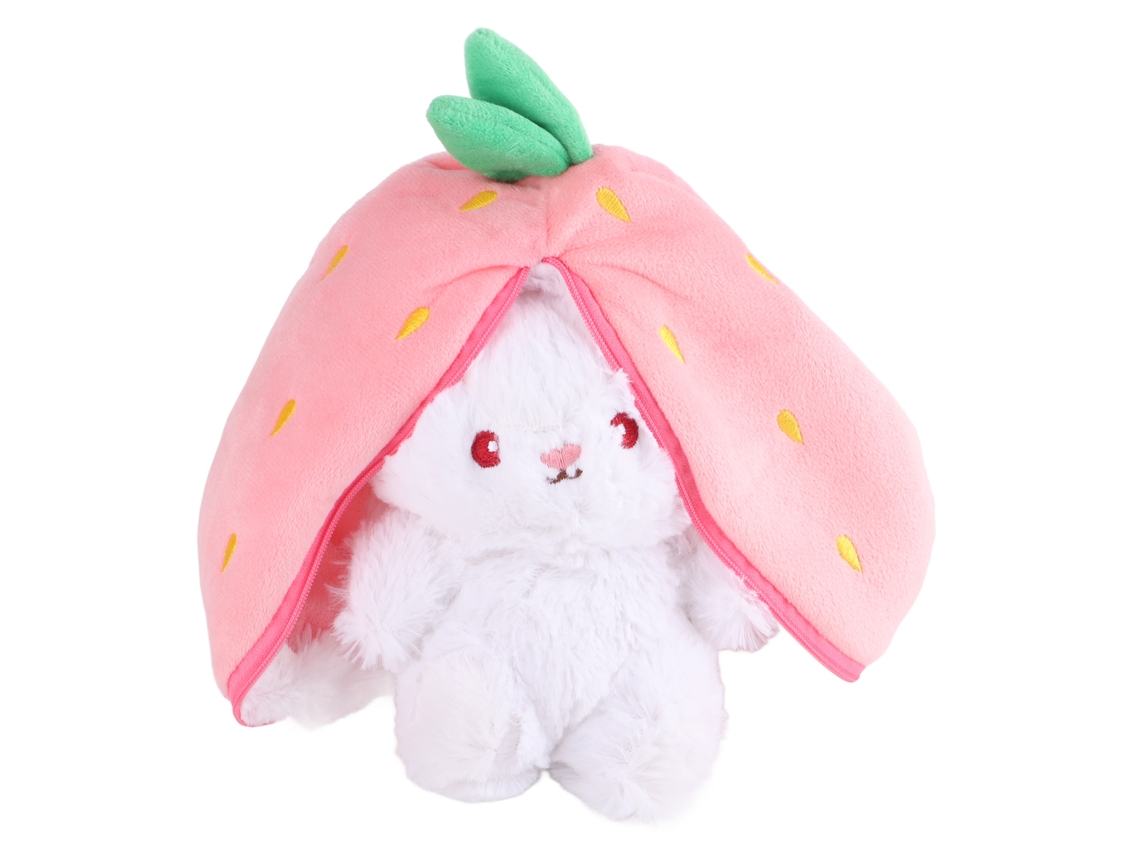 Adorable Peluche Suave De Dibujos Animados Para Niños, Almohada Para Dormir Con Forma De Fresa, 18 Cm.