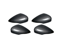 Cubiertas para espejos retrovisores laterales para Ford Fiesta 2008-2017 (4 unidades)