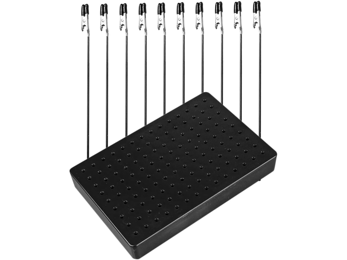Base De Pinza Metálica Para Pintar Maquetas, Paquete De 10 Pinzas De Cocodrilo Pequeñas