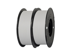 Filamento para impresora 3D, PLA, acabado mate, blanco, 2 kg OEM