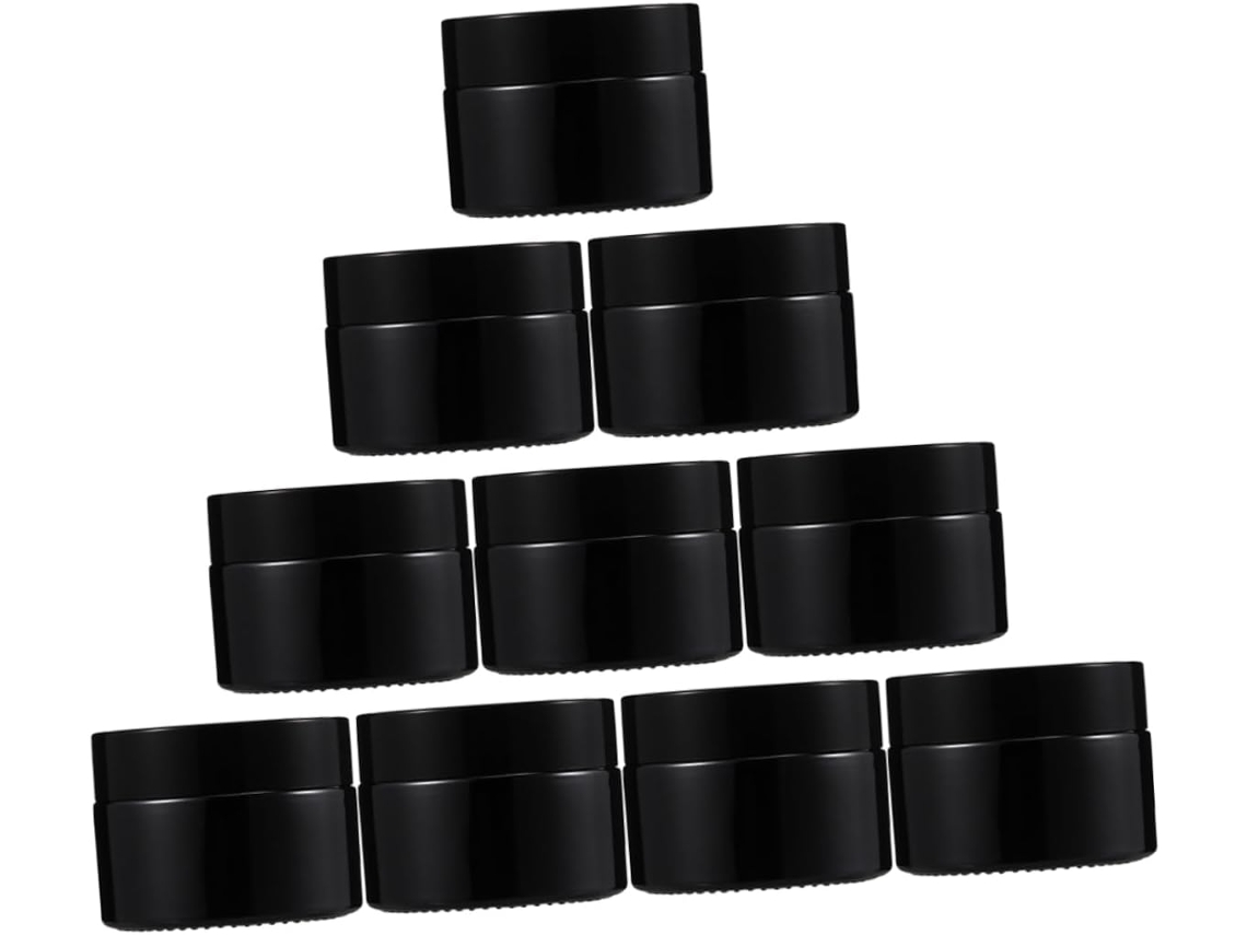 Frascos Cosméticos Reutilizables De 10 Piezas Para Almacenamiento De Cosméticos Y Lociones.