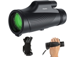 Telescopio monocular para adultos, 10 x 42, compacto, portátil, impermeable, con correa de mano USHION