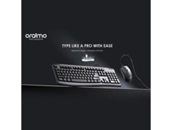 Kit De Teclado Oraimo Of-kk10: Combo De Teclado Y Ratón Con Cable De 1,5 M, 1200 Dpi, 5 V 100 Ma