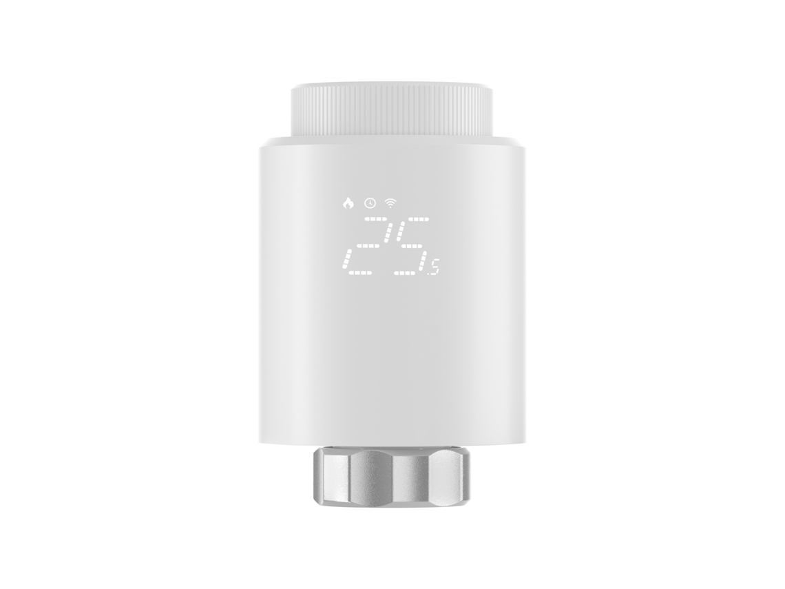 Válvula Termostática Para Radiador, Termostato Inteligente Con Funcionalidad De Aplicación, Termostato Zigbee. Requiere Concentrador Zigbee 3.0.