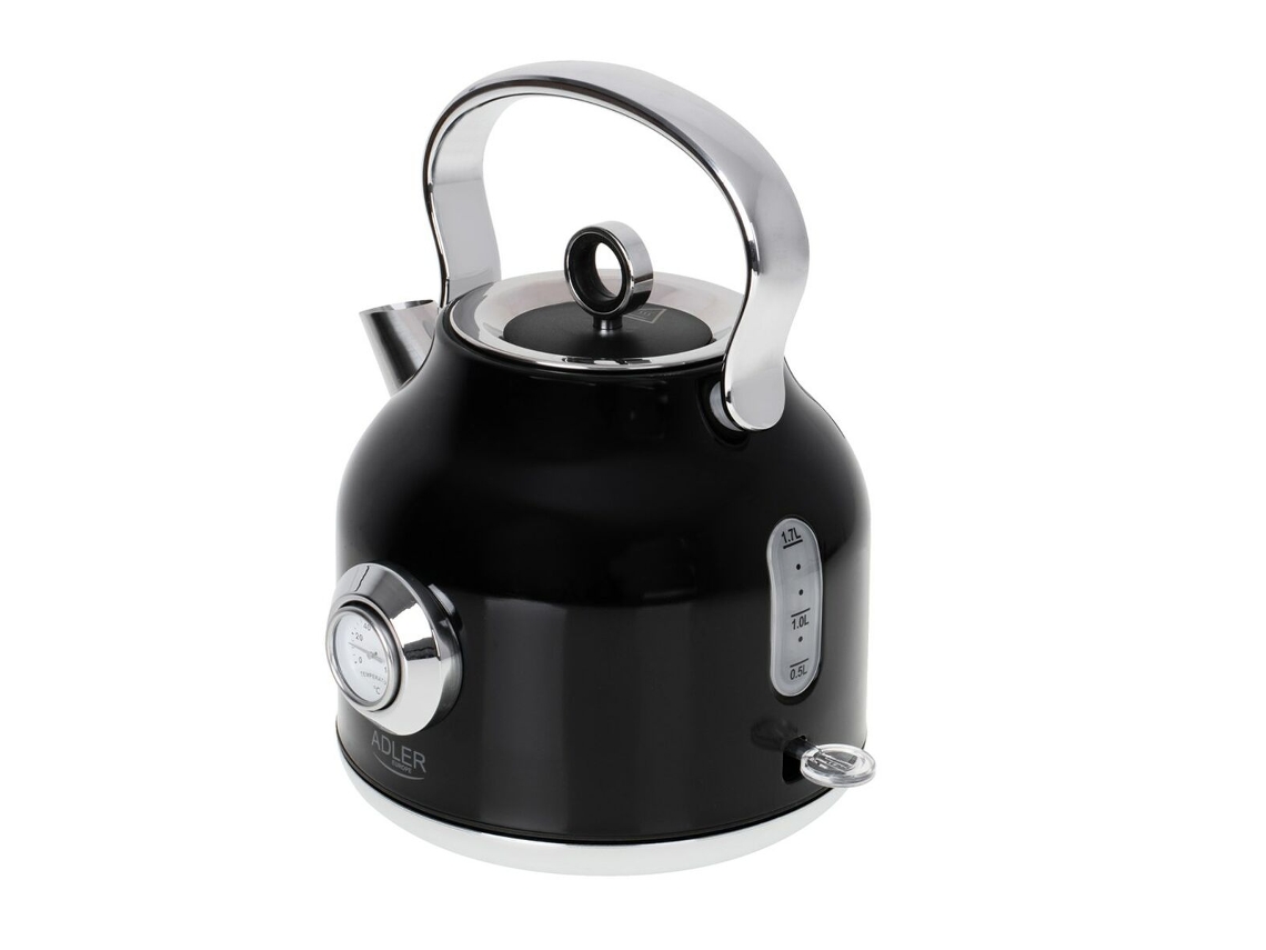 Hervidor ADLER AD 1346b (Plateado - 220-240 V - 1,7 L)