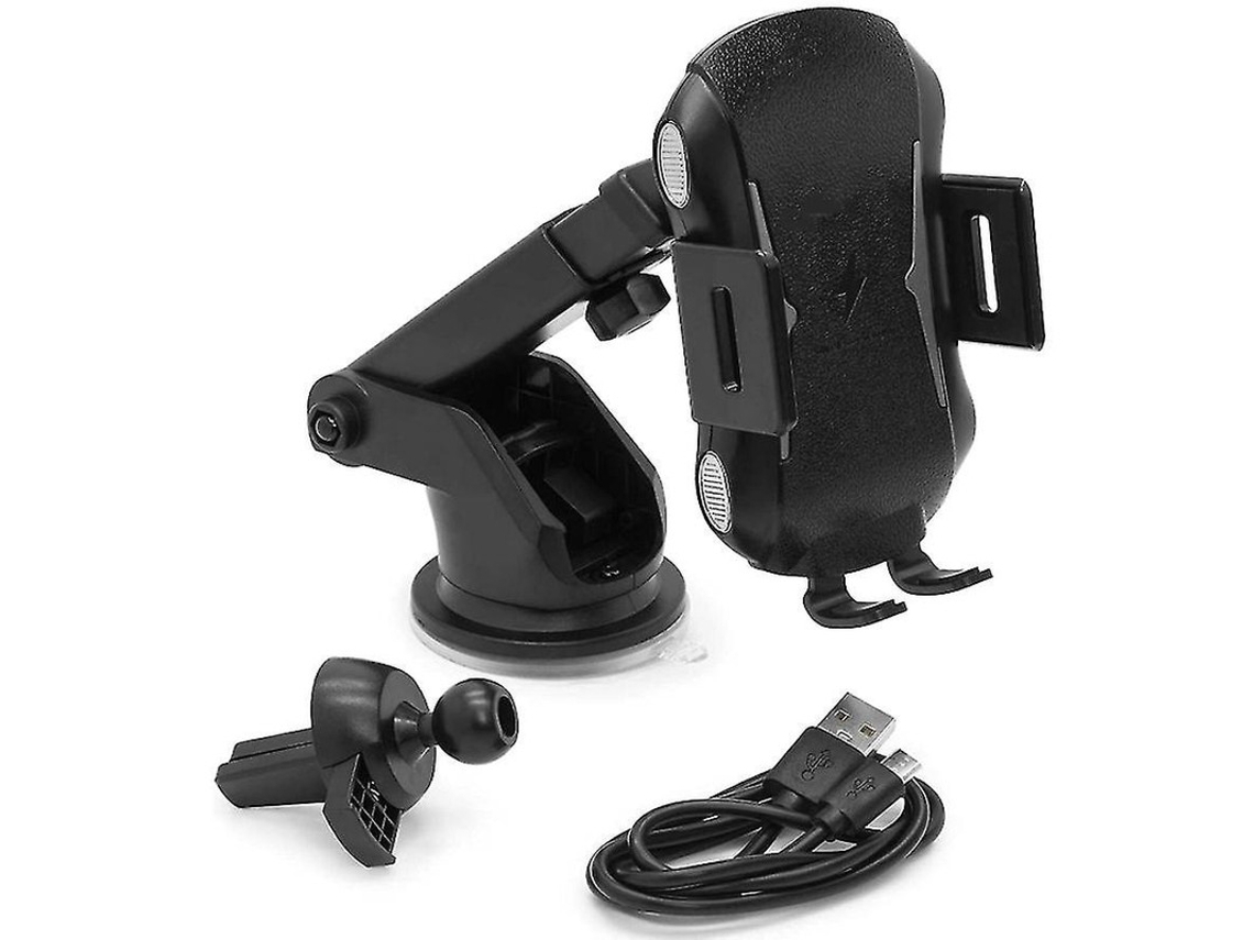 Cargador De Coche Sin Qi Inductivo Montaje Para Samsung Yemaesre Negro