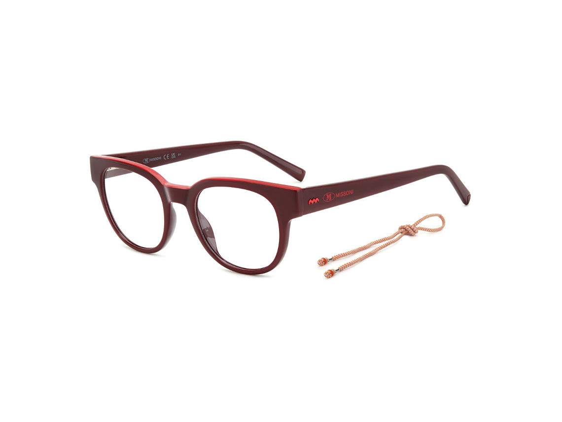 Montura De Gafas Mujer Missoni Mmi-0156-lhfe819 (rojo - Resina - Ø 48 Mm)