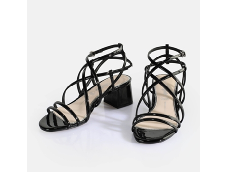 Zapatos de Mujer BUFFALO Lilly Cage Negro (39)