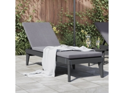 Tumbonasilla De Pp Gris Antracita 186x60x29 Cm Wsd49708