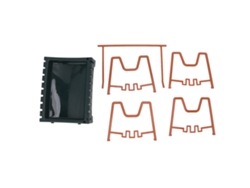Soporte Para Tapas De Ollas Y Tablas De Cortar De Pp Duradero Con Base Antideslizante - Organizador De Cocina