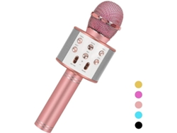 Micrófono Inalámbrico Bluetooth Para Karaoke Para Niños De 6 A 15 Años. Regalo De Cumpleaños De Emh.