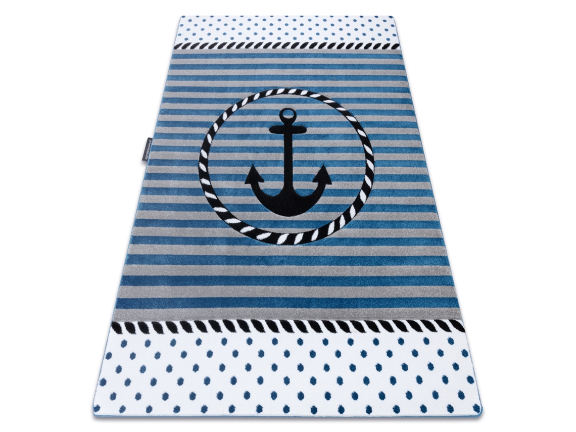 Alfombra DYWANY LUSZCZOW Petit Marine (Azul - 180 x 270 cm - Polipropileno)