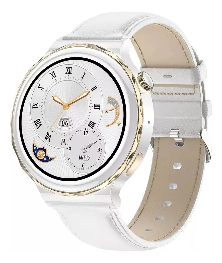 Reloj inteligente Lemfo Hk43 para mujer, con Bluetooth y NFC, Vayotoy