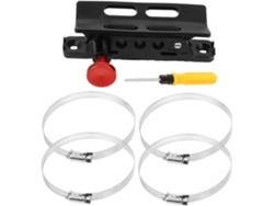 Soporte Ajustable Para Extintor De Incendios De Coche. Montaje Compacto Y Seguro Con Llave Incluida. Compatible