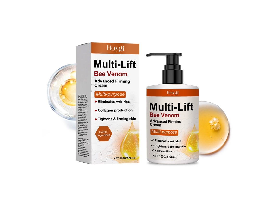 Crema reafirmante antiarrugas con hidratación profunda.