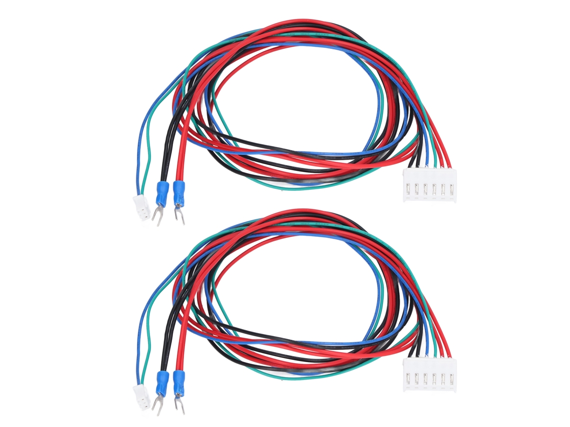 2 Piezas Cable Cama Caliente Actualizado Para Impresora 3d A8 A6 A8 Plus E16 Accesorios 90cm