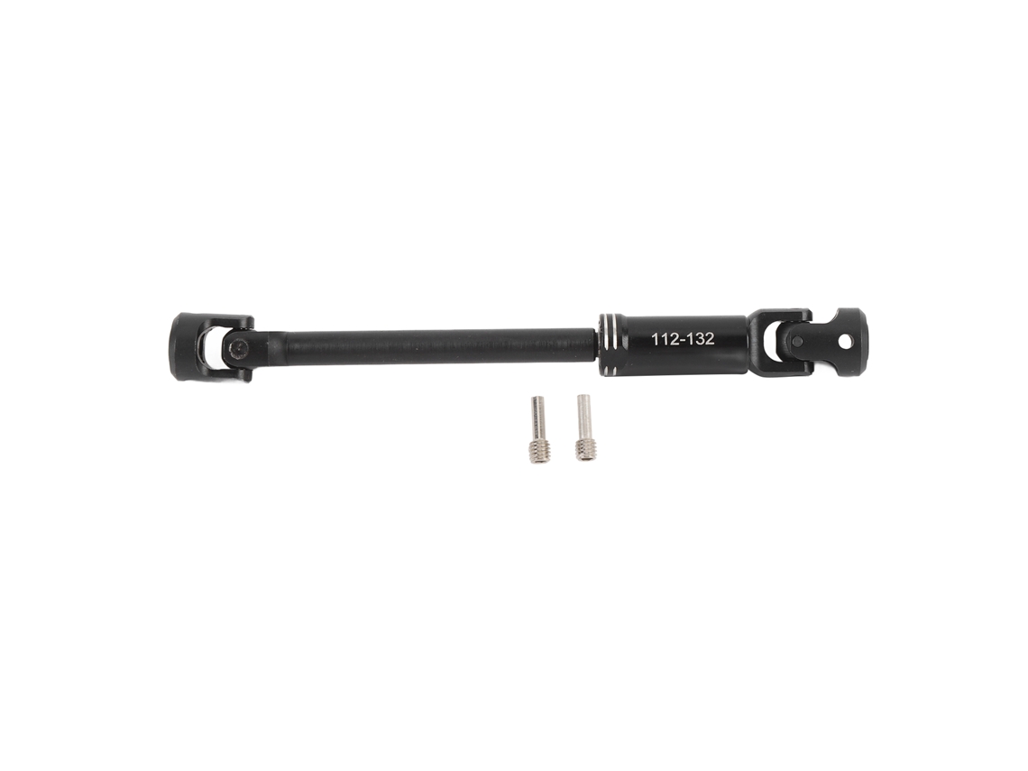 Ymsl Eje De Transmisión Rc Para Coche Scx10 1/10 Control Remoto, Pieza Metálica Universal, 112-132mm, Accesorios De Crawler Hxl