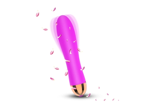 Vibradores del clítoris femenino 100% impermeable sexo femenino consolador juguetes sexuales púrpura BISBISOUS