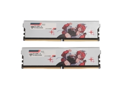 Módulo De Memoria Pc 2x16gb 32gb 6400mhz Ddr5 Ram Para Desktop Luz Dourada