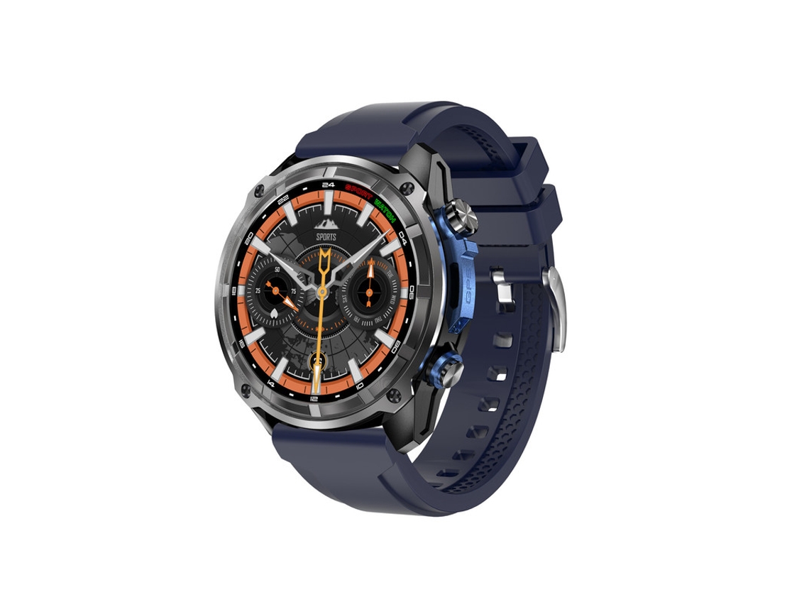 Smartwatch Bestvite Para Exteriores Con Brújula, Altímetro Y Linterna Led (azul)