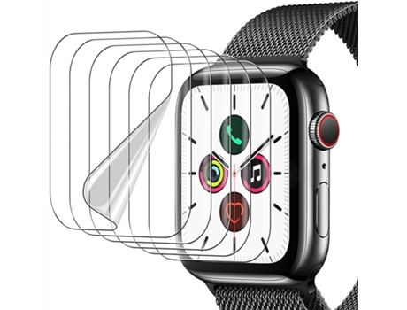 Protector de Pantalla SLOWMOOSE para Apple Watch Full Glass Iwatch Series (3 Unidades - Serie 123 42 Mm)